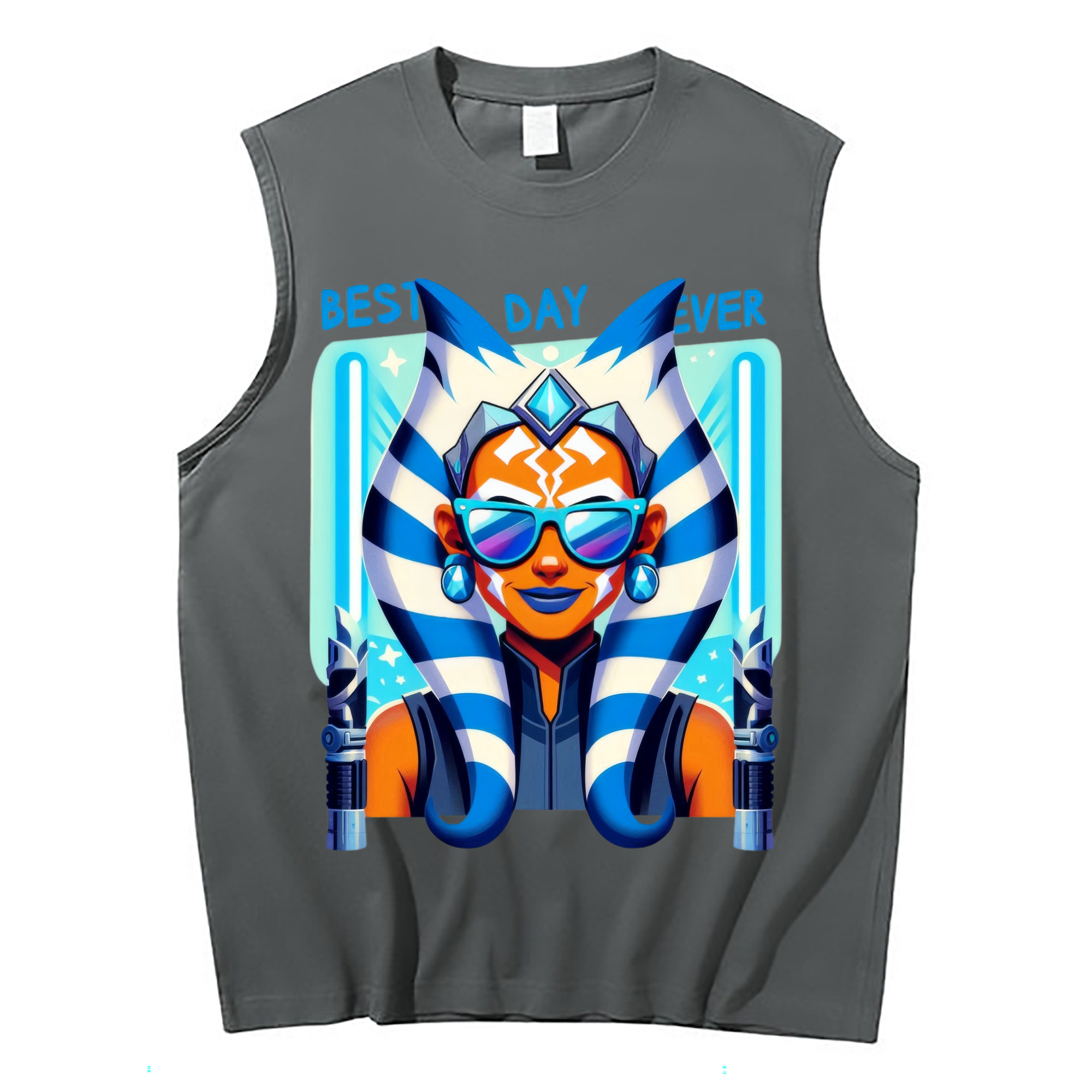 （画像用） スター・ウォーズ Star Wars コットン100％タンクトップ（フロントプリント）